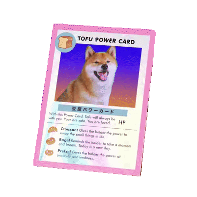 Tofu Chan Power Card